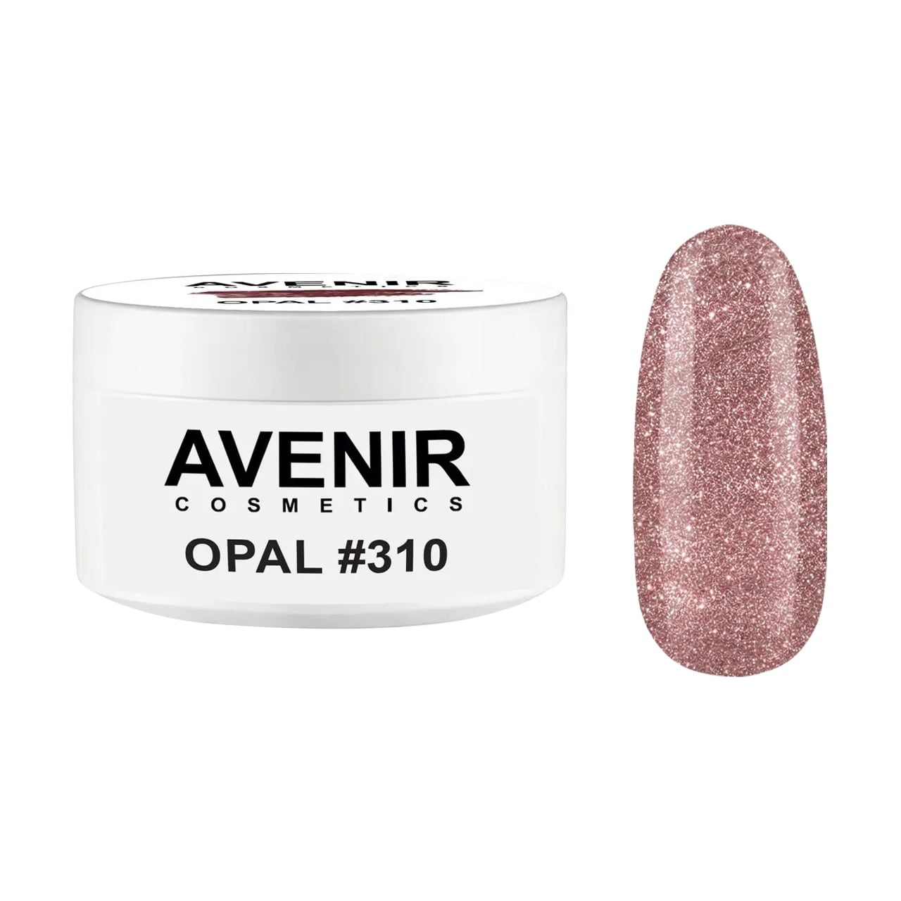 Гель для нарощування нігтів Avenir Cosmetics Opal 310, 15 мл